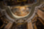 "Shipwreck of St Paul" painting in the apse of the Mdina Cathedral